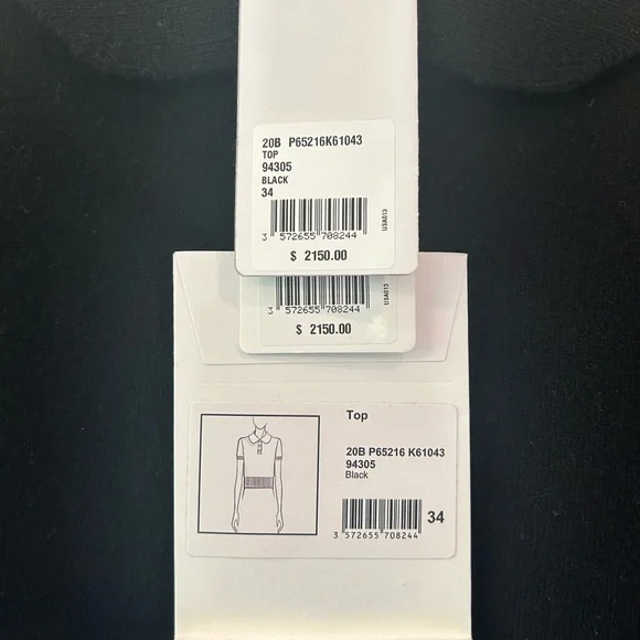 Chanel cashmere top size 34 almost new - Picture 5 of 10